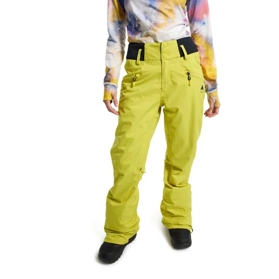 Damskie Spodnie Snowboardowe Burton Marcy High Rise Stretch (Sulfur) FW24_1 thumbnail