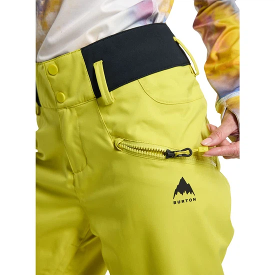 Damskie Spodnie Snowboardowe Burton Marcy High Rise Stretch (Sulfur) FW24_4 thumbnail