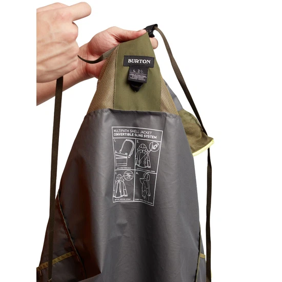 Ocieplana Kurtka Burton Multipath Hooded (Keef/Martini Olive) FW21_6 thumbnail