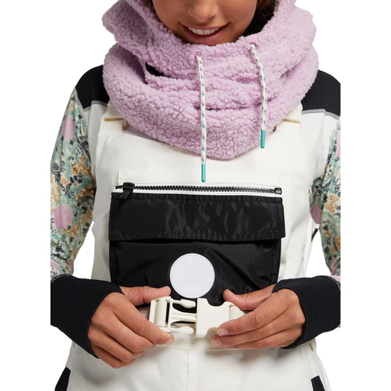 Damskie Spodnie Snowboardowe Burton Larosa Bib (Stowe White/True Black) FW21_8 thumbnail