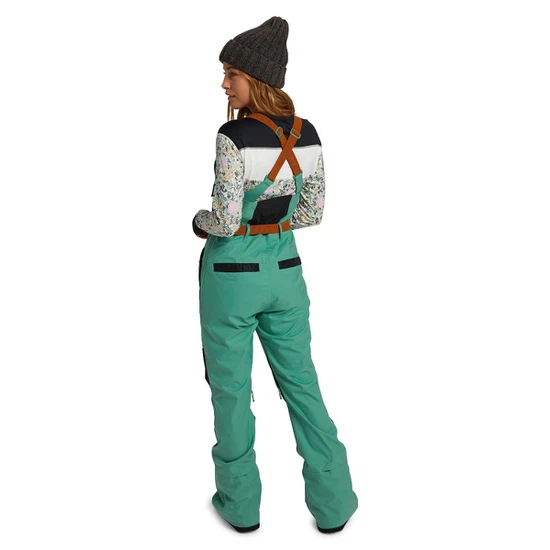 Damskie Spodnie Snowboardowe Burton Larosa Bib (Frosty Spruce/True Black) FW21_3 thumbnail