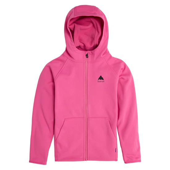 Dziecięca Bluza Aktywna Burton Crown Weatherproof FZ (Fuchsia Fusion) FW24_1