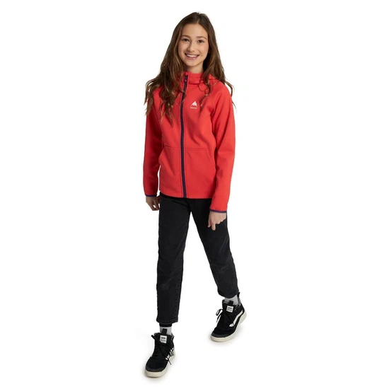 Dziecięca Bluza Aktywna Burton Crown Weatherproof FZ (Hibiscus Pink) FW21_5 thumbnail