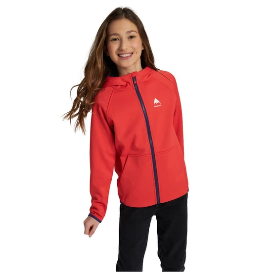 Dziecięca Bluza Aktywna Burton Crown Weatherproof FZ (Hibiscus Pink) FW21_2