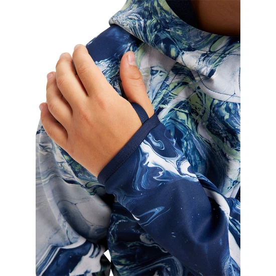 Dziecięca Bluza Aktywna Burton Crown Weatherproof FZ (Dress Blue Maalavidaa) SS22_6