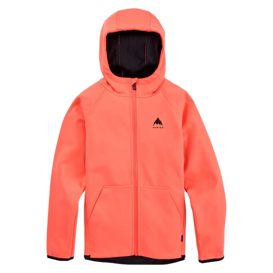 Dziecięca Bluza Aktywna Burton Crown Weatherproof FZ (Tetra Orange) FW23_1