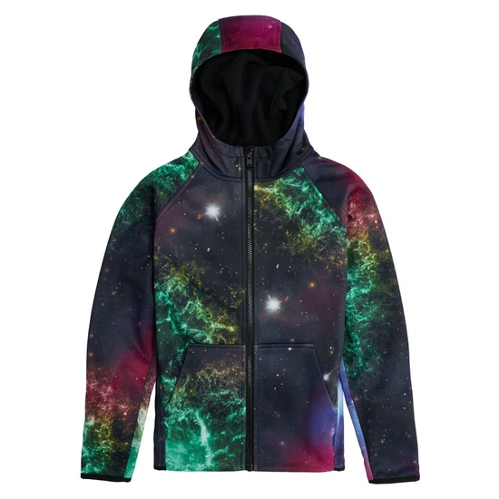 Dziecięca Bluza Aktywna Burton Crown Weatherproof FZ (Painted Planets) FW24_1