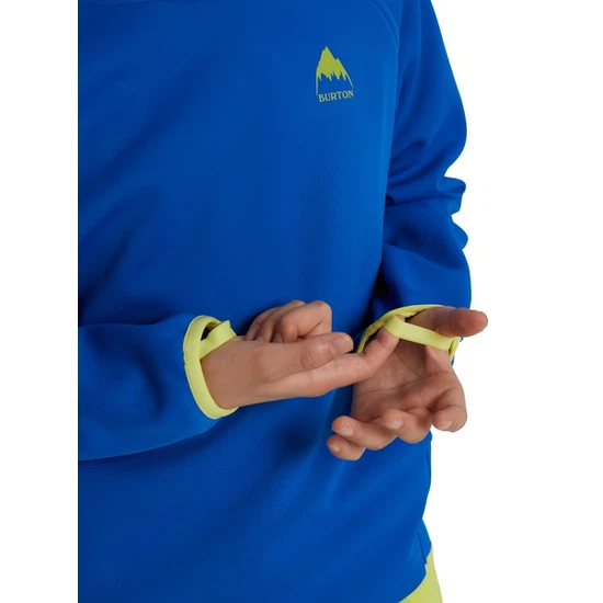 Dziecięca Bluza Aktywna Burton Crown Weatherproof PO (Lapis Blue) FW21_5