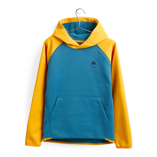 Dziecięca Bluza Aktywna Burton Crown Weatherproof PO (Celestial Blue/Cadmium Yellow) FW22_1