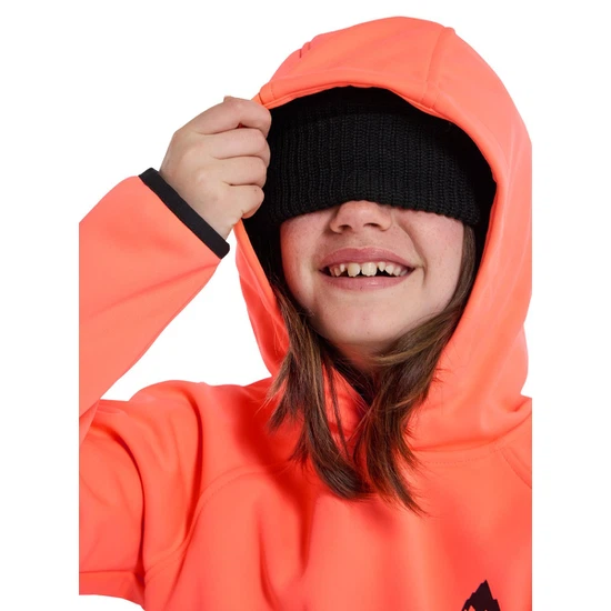 Dziecięca Bluza Aktywna Burton Crown Weatherproof PO (Tetra Orange) FW23_3