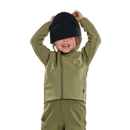 Dziecięca Bluza Aktywna Burton TD Crown Weatherproof FZ (Martini Olive) FW24_1