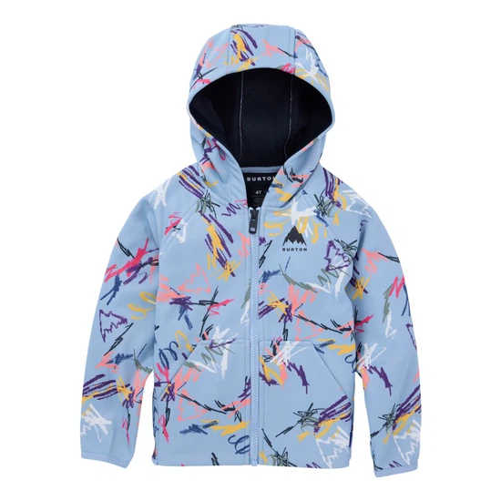Dziecięca Bluza Aktywna Burton TD Crown Weatherproof FZ (Scribble) FW25_5 thumbnail