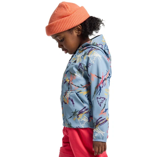 Dziecięca Bluza Aktywna Burton TD Crown Weatherproof FZ (Scribble) FW25_1 thumbnail
