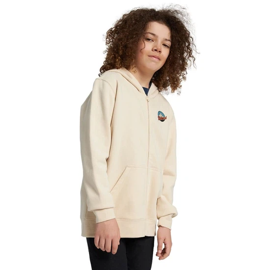 Dziecięca Bluza Burton Retro Mountain FZ (Creme Brulee) FW21_2