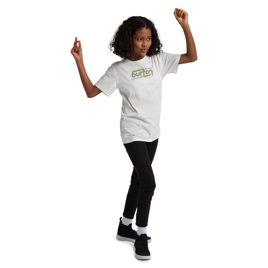 Dziecięca Koszulka Burton Bryson (Stout White) FW21_3