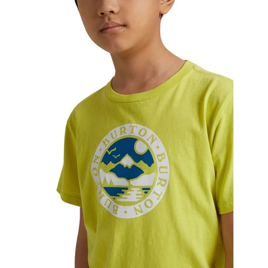 Dziecięca Koszulka Burton Cole (Limeade) FW21_4