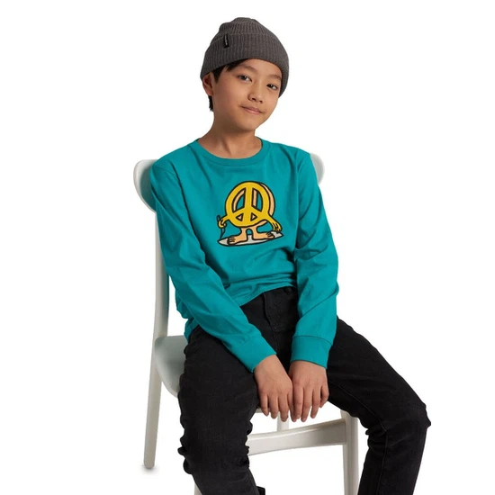 Dziecięcy Longsleeve Burton Duncan (Dynasty Green) FW21_1