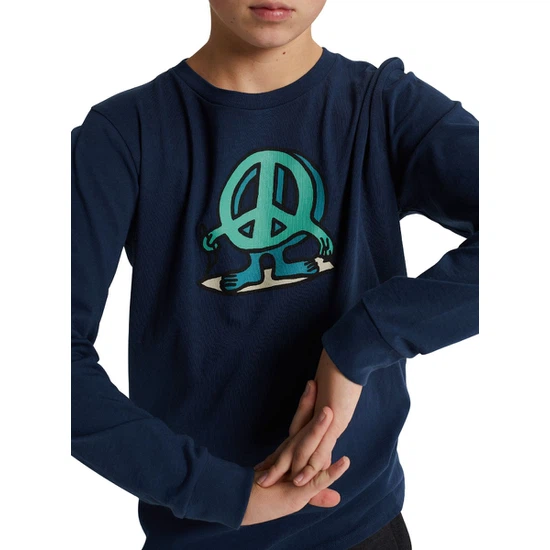 Dziecięcy Longsleeve Burton Duncan (Dress Blue) FW21_3 thumbnail