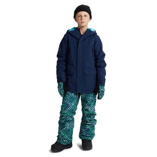 Chłopięca Kurtka Snowboardowa Burton Silvertail (Dress Blue) FW21_3