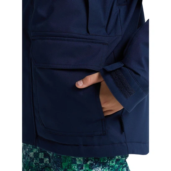 Chłopięca Kurtka Snowboardowa Burton Silvertail (Dress Blue) FW21_7