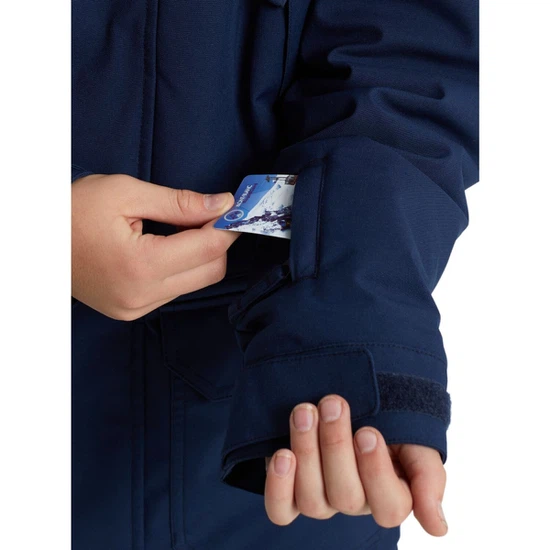 Chłopięca Kurtka Snowboardowa Burton Silvertail (Dress Blue) FW21_8 thumbnail