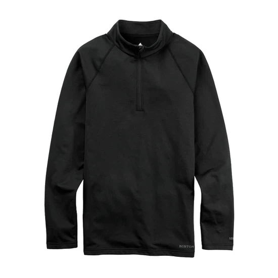 Bielizna Aktywna Burton Heavyweight X 1/4 Zip (True Black) FW26_4 thumbnail