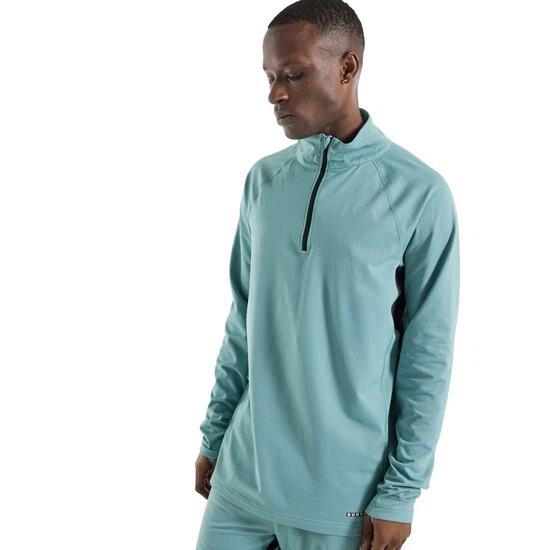 Bielizna Aktywna Burton Heavyweight X 1/4 Zip (Rock Lichen) FW24_1 thumbnail