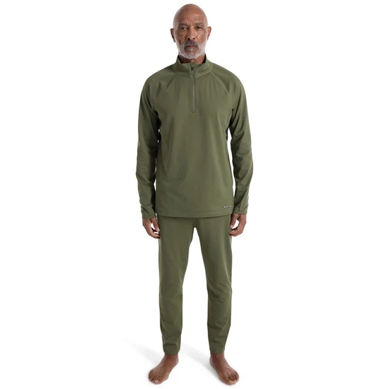 Bielizna Aktywna Burton Heavyweight X 1/4 Zip (Forest Moss) FW25_3 thumbnail
