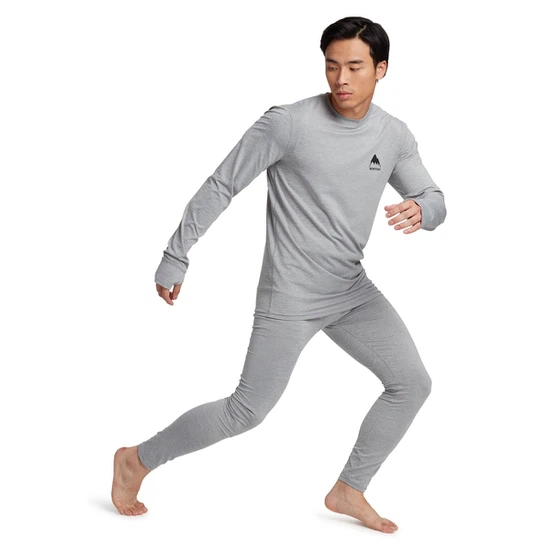 Bielizna Aktywna Burton Lightweight X Crew (Gray Heather) FW24_3