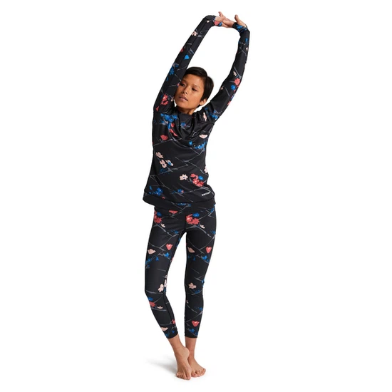 Damska Bielizna Aktywna Burton Lightweight X Crew (True Black Landscape Floral) FW21_2 thumbnail