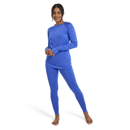 Damska Bielizna Aktywna Burton Lightweight X Crew (Amparo Blue) FW23_3