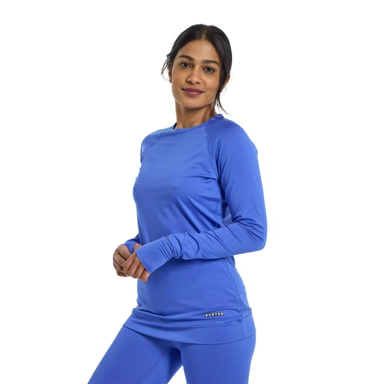 Damska Bielizna Aktywna Burton Lightweight X Crew (Amparo Blue) FW23_1