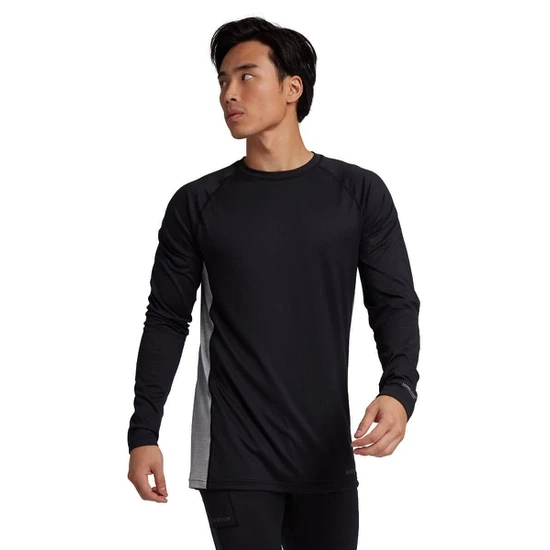 Bielizna Aktywna Burton Midweight X Crew (True Black/Gray Heather) FW24_1 thumbnail