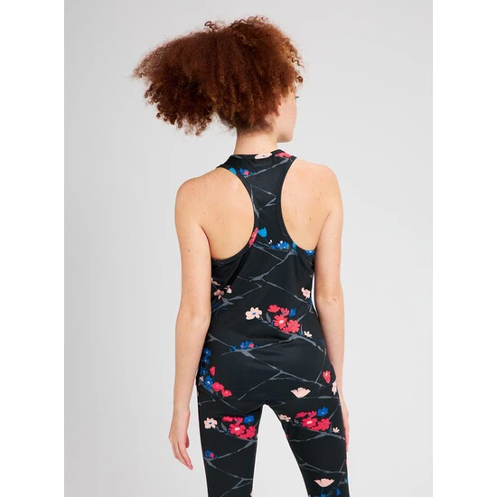 Damska Bielizna Aktywna Burton Lightweight X Tank (True Black Landscape Floral) FW21_3