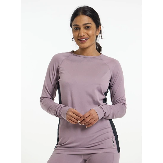 Damska Bielizna Aktywna Burton Midweight X Crew (Elderberry) FW24_1 thumbnail