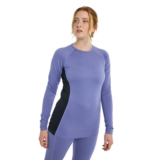Damska Bielizna Aktywna Burton Midweight X Crew (Slate Blue) FW24_1 thumbnail