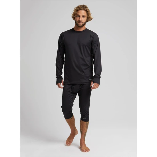 Spodnie Aktywne Burton Midweight X Three-Quarter Boot (True Black) FW24_3