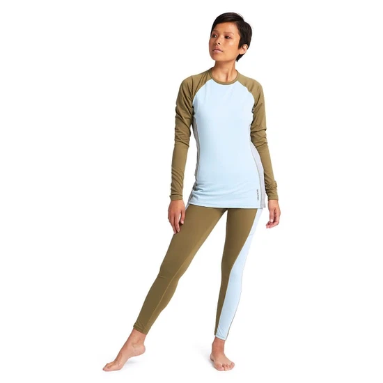 Damskie Spodnie Aktywne Burton Midweight X (Martini Olive/Ether Blue) FW21_2 thumbnail