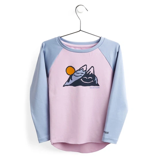 Dziecięca Bielizna Aktywna Burton Toddler Midweight Tech Tee (Foxglove Violet/Orchid Bouquet) FW22_1