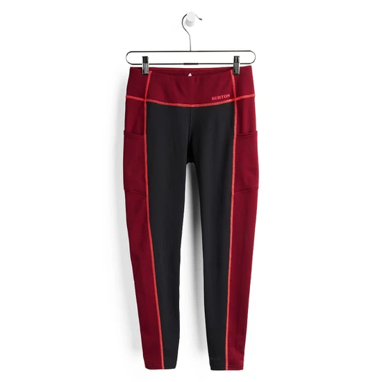 Damskie Spodnie Aktywne Burton Heavyweight X ( Mulled Berry/True Black) FW22_2