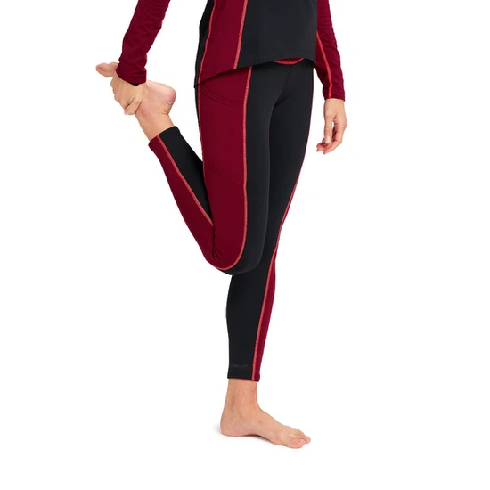 Damskie Spodnie Aktywne Burton Heavyweight X ( Mulled Berry/True Black) FW22_1