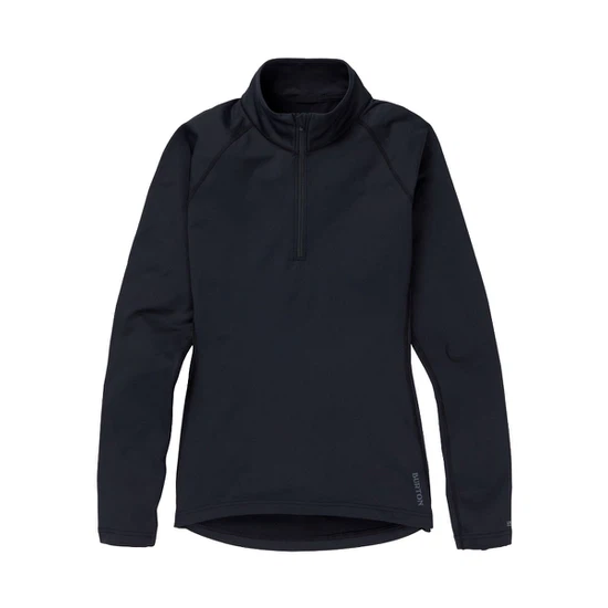 Damska Bielizna Aktywna Burton Heavyweight X 1/4 Zip (True Black) FW26_4