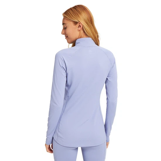 Damska Bielizna Aktywna Burton Heavyweight X 1/4 Zip (Foxglove Violet) FW22_4