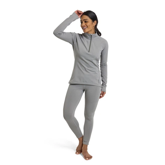 Damska Bielizna Aktywna Burton Heavyweight X 1/4 Zip (Sharkskin) FW24_3 thumbnail