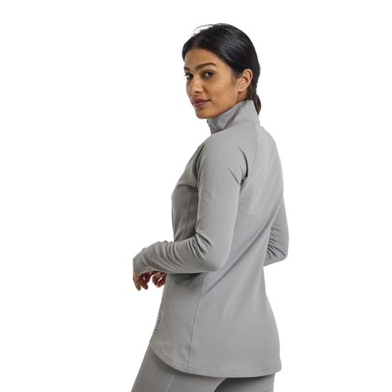 Damska Bielizna Aktywna Burton Heavyweight X 1/4 Zip (Sharkskin) FW24_2 thumbnail