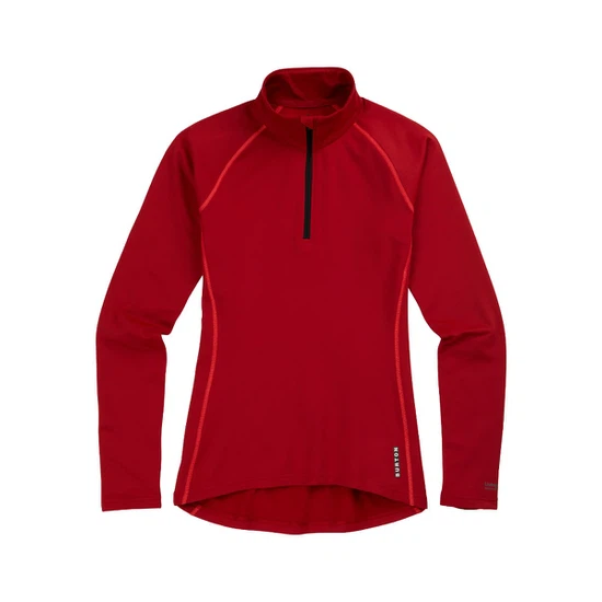 Damska Bielizna Aktywna Burton Heavyweight X 1/4 Zip (Sun Dried Tomato) FW23_4