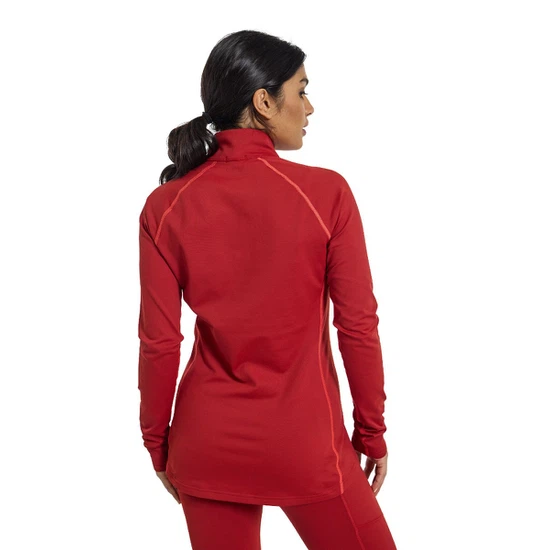 Damska Bielizna Aktywna Burton Heavyweight X 1/4 Zip (Sun Dried Tomato) FW23_2 thumbnail