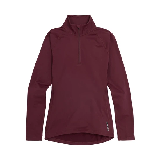Damska Bielizna Aktywna Burton Heavyweight X 1/4 Zip (Almandine) FW24_4 thumbnail