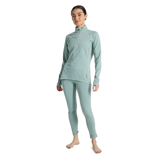Damska Bielizna Aktywna Burton Heavyweight X 1/4 Zip (Petrol Green) FW25_3 thumbnail