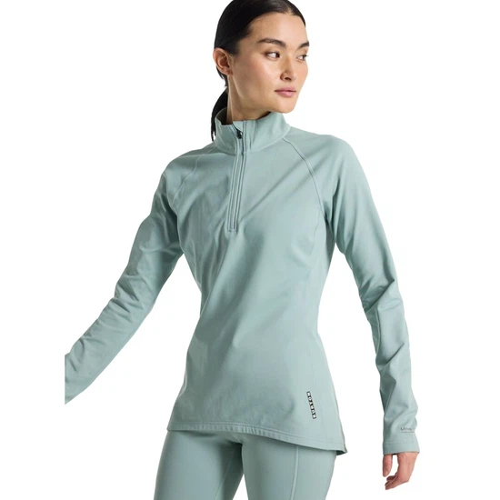 Damska Bielizna Aktywna Burton Heavyweight X 1/4 Zip (Petrol Green) FW25_1 thumbnail
